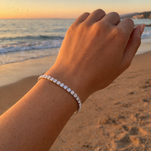 Pulsera Brillo Eterno Plata